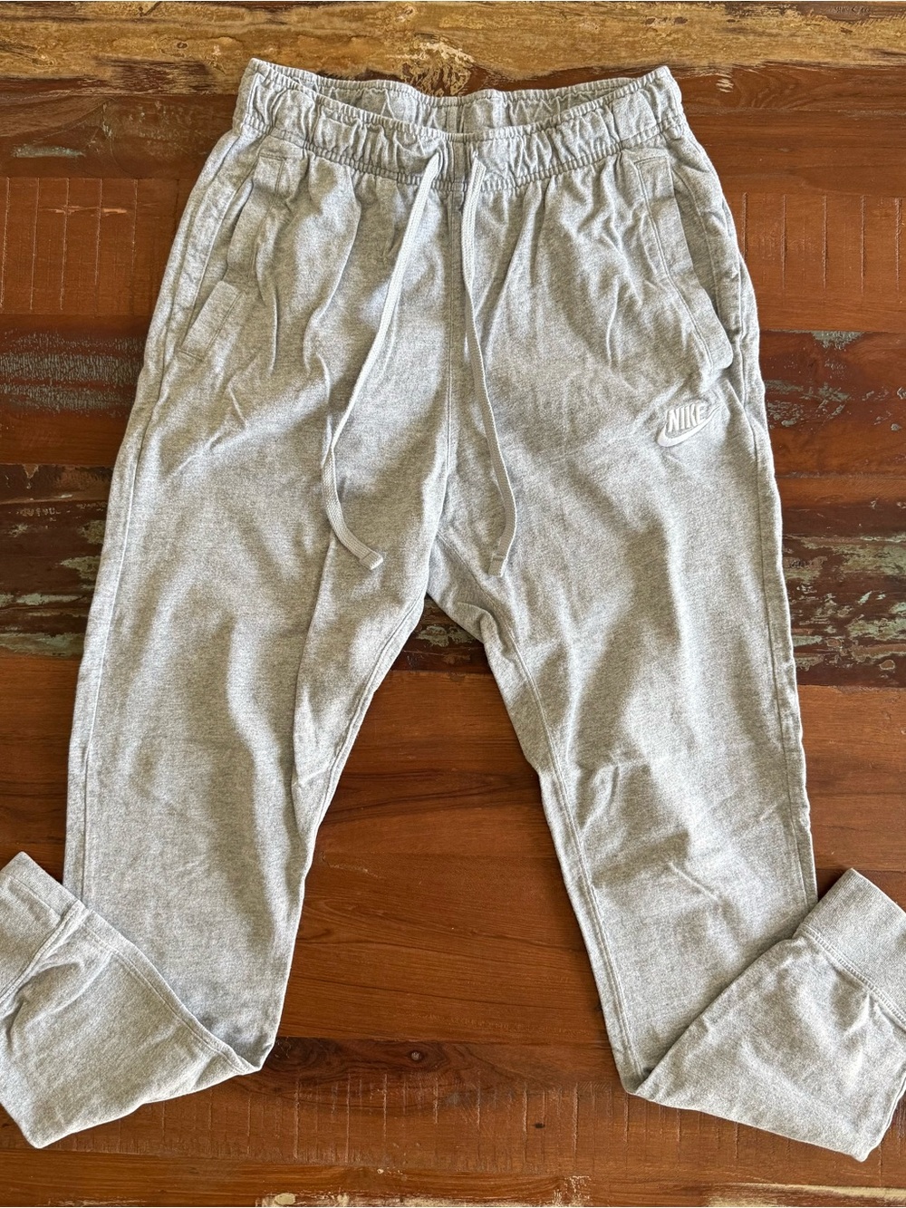 Nike Light Gray Men's Fleece Joggers!  S